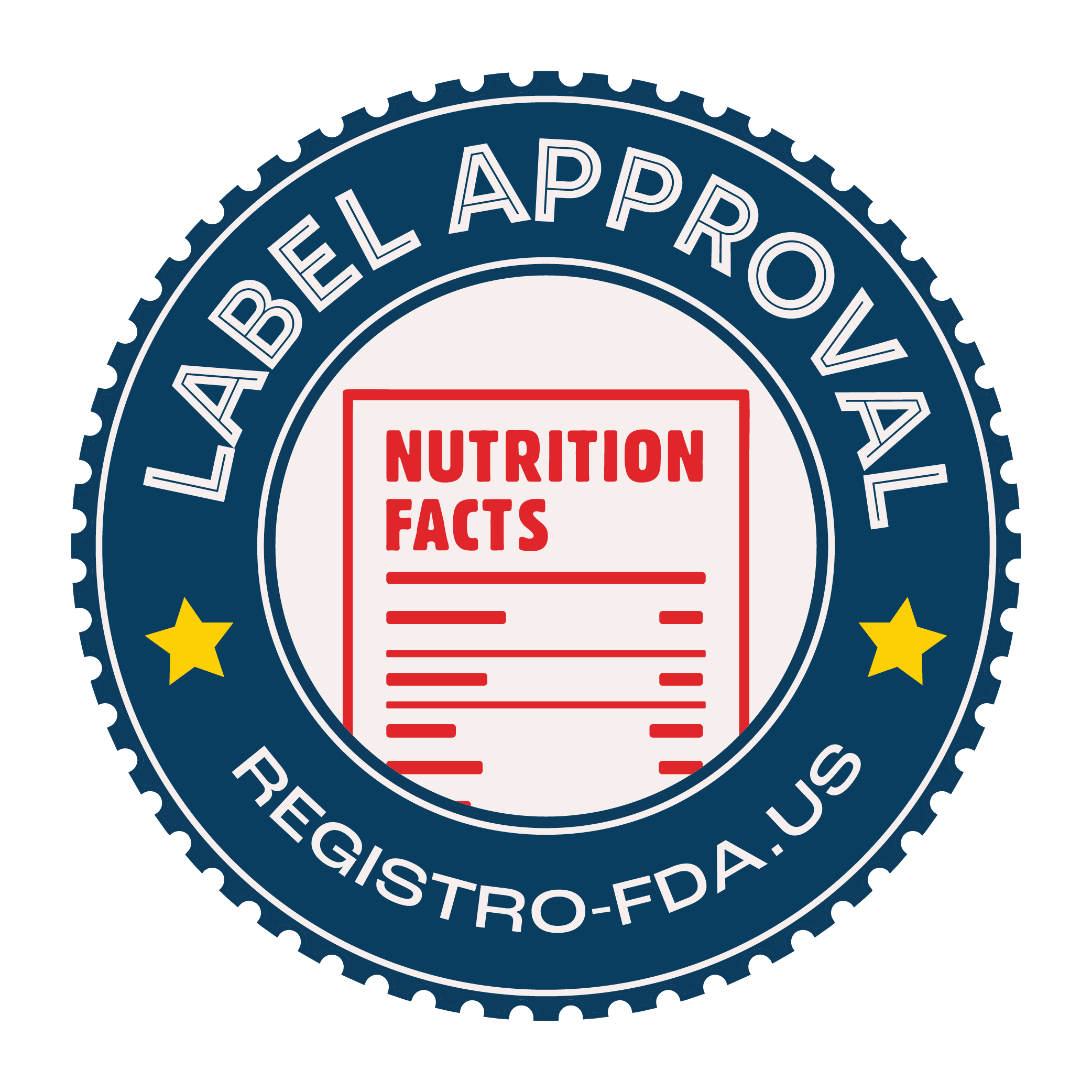 Label Review logo by REGISTRO-FDA.US — FDA-compliant label review for food and beverage products